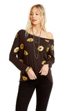 Chaser Golden Kisses Dolman Top - Thought Process Boutique