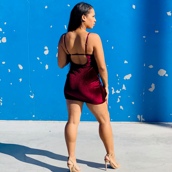 merlot mini dress Merlot Vibes Mini Dress