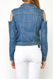 Cutaway Denim Jacket by Hidden Jeans - Thought Process Boutique
